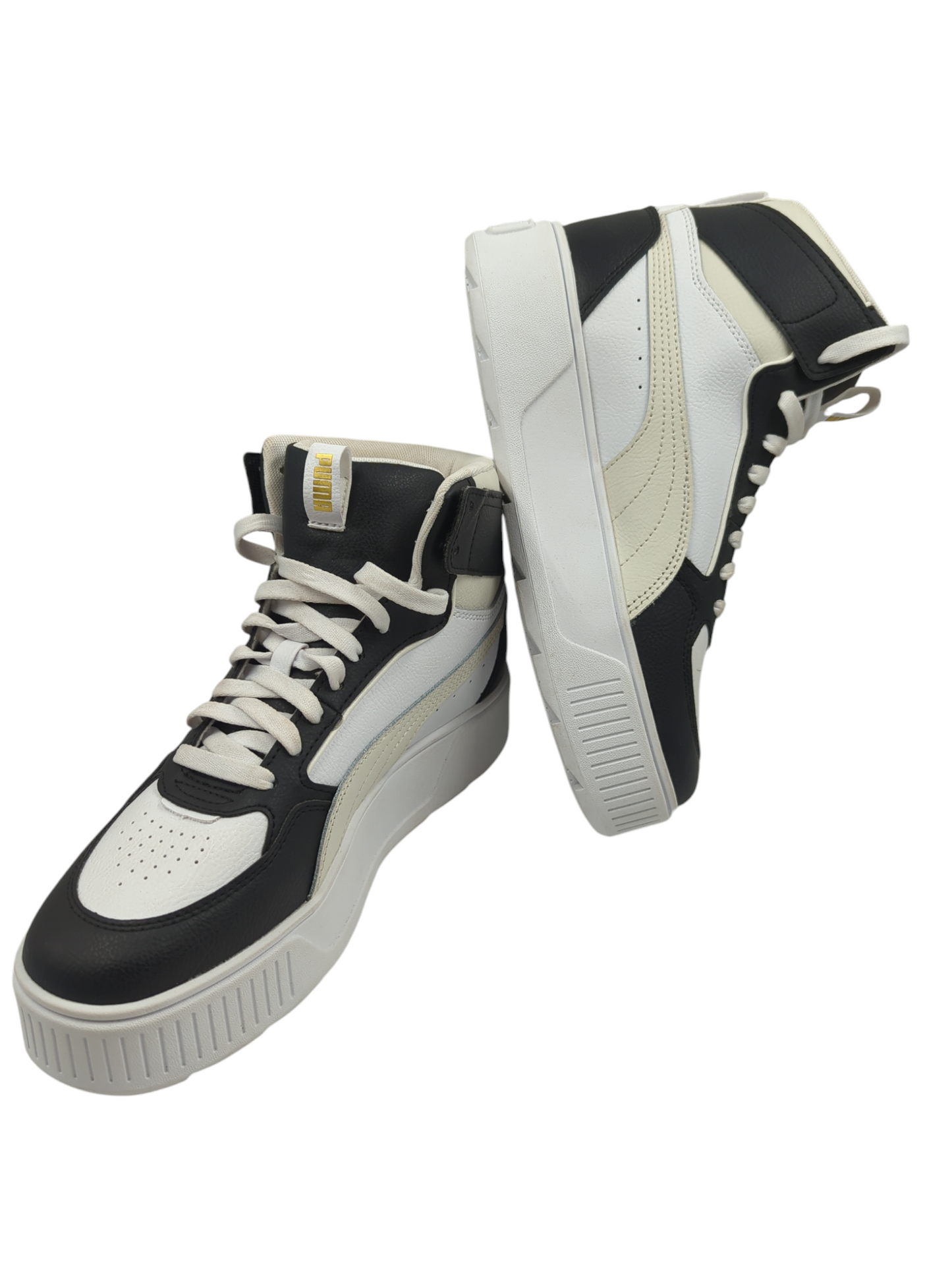 Puma Mayze Bota Casual Plataforma Blanco / Negro No 25