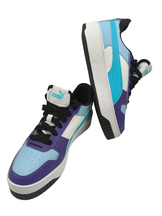 Puma Carina Street Casual Media Plataforma Azul / Morado / Blanco No 24