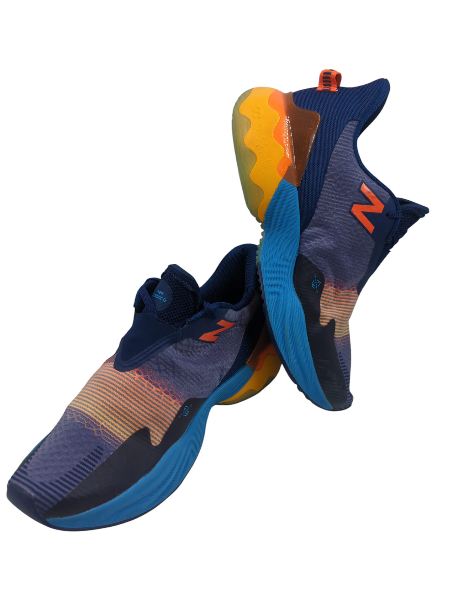 New Balance Fuel Cell TR V1 Basketball Azul / Naranja No27