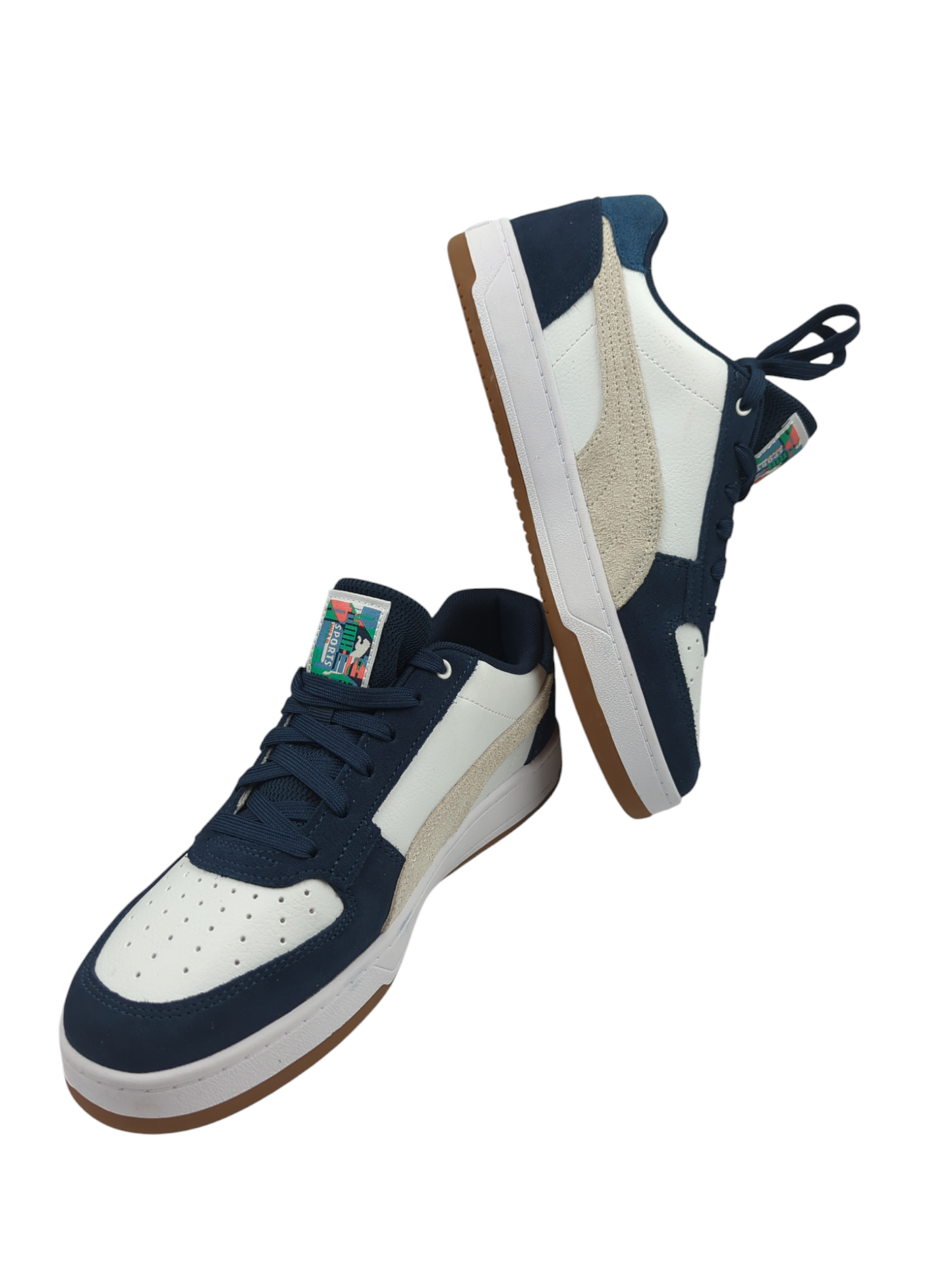 Puma Caven 2.0 Azul / Blanco / Suede Gris No 26