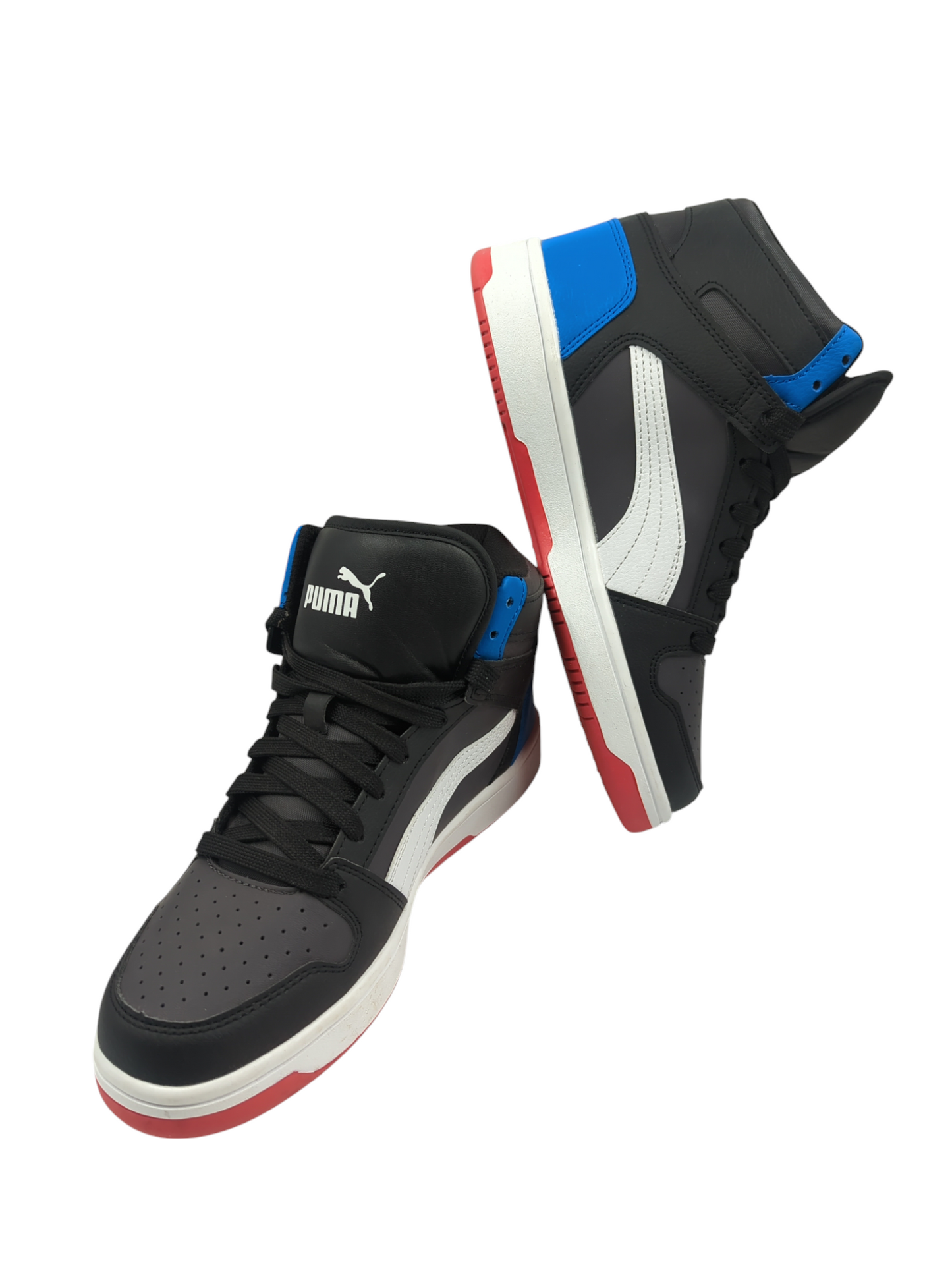 Puma Rebound Basketball Retro Negro / Blanco / Azul No 24.5