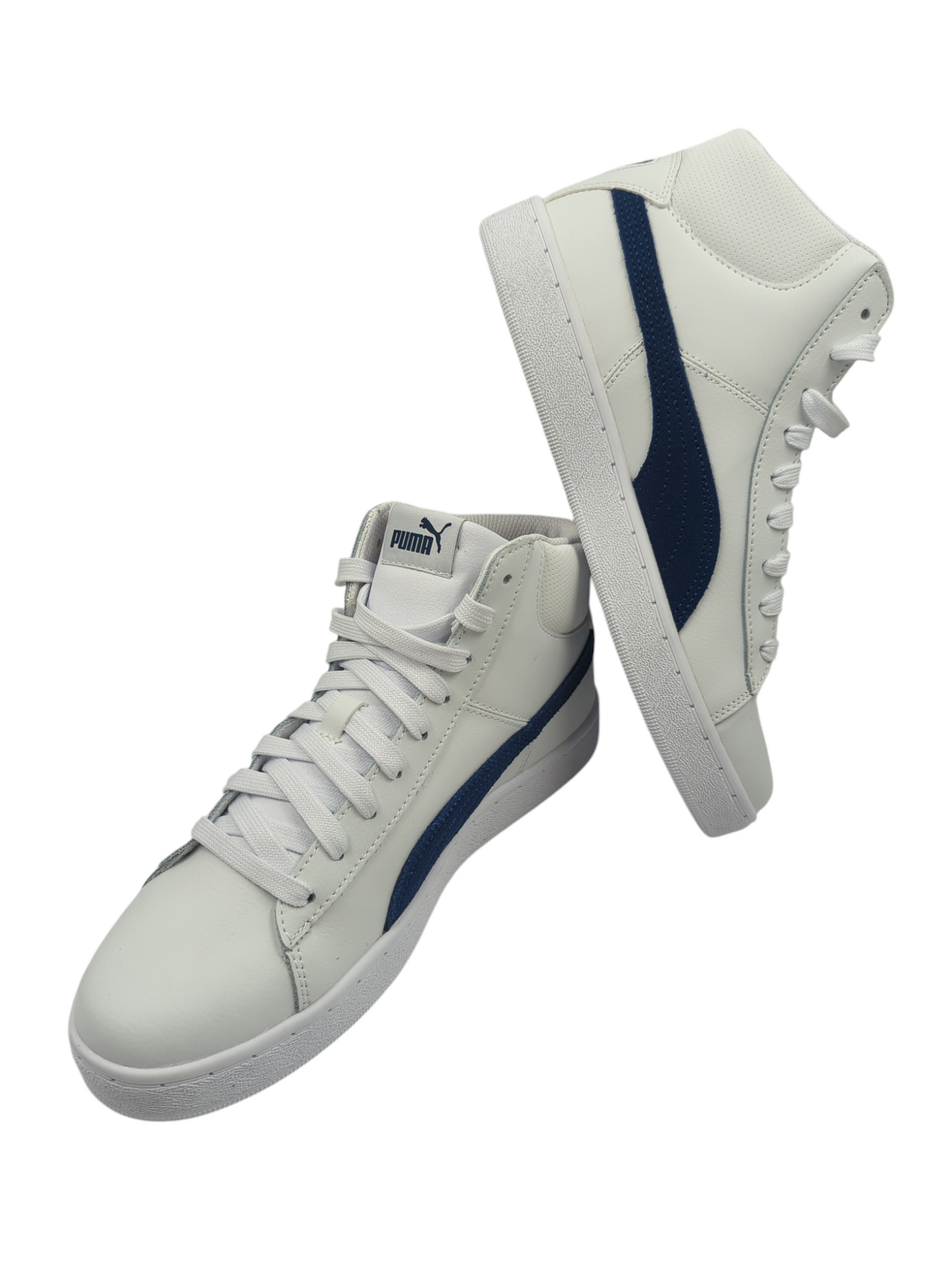 Puma 1948 Mid L Bota Clasico Retro Blanco / Azul No 27.5