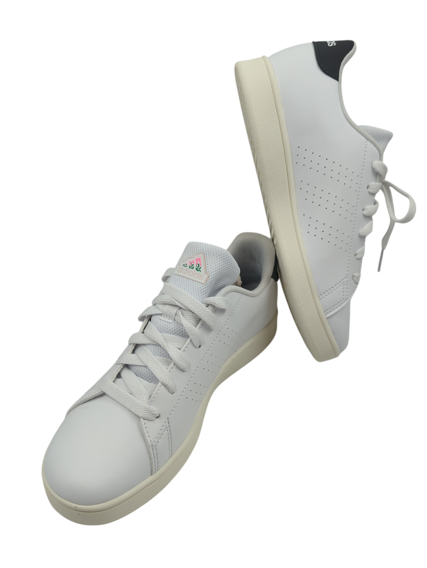 Adidas Court Advantage Floral Casual Blanco / Flores No 23