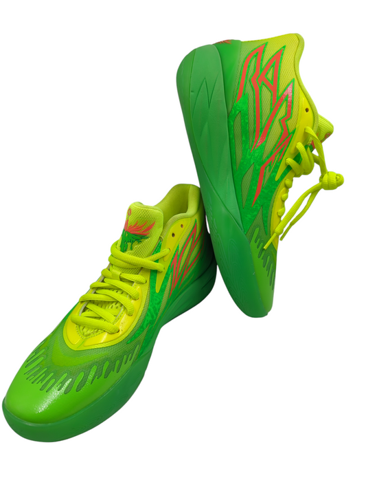 Puma MELO Basketball Nickelodeon Slime Verde No 28.5