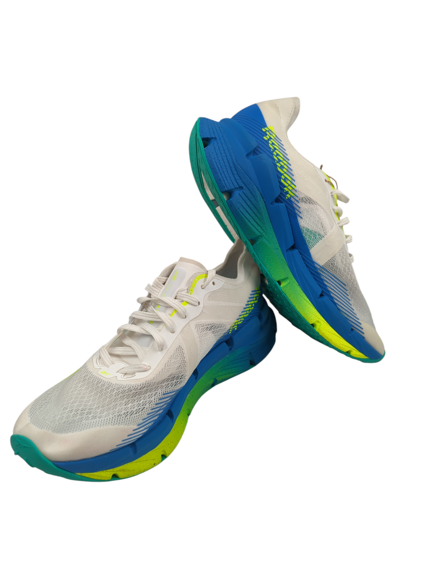 Reebok Float Zig X1 Running Pro Blanco / Azul / Verde No 27