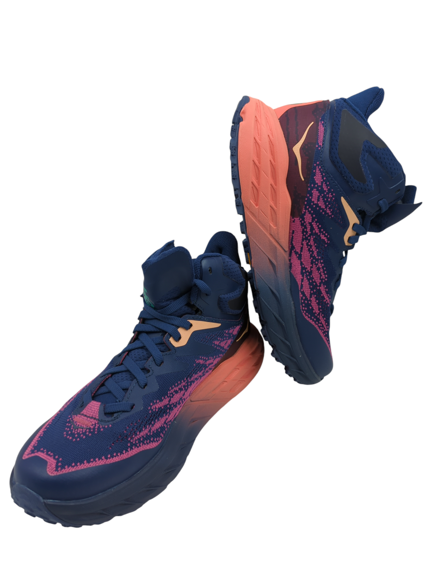 Hoka Speedgoat 5 Trail Bota Senderismo Pro Azul / Naranja / Rosa No 22