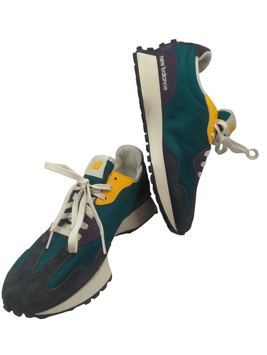New Balance 327 Casual Training Verde / Morado No 27
