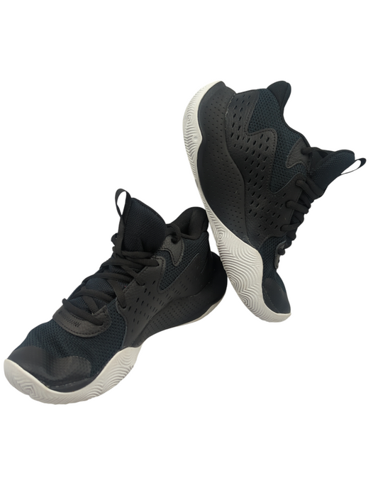 Armour Basketball Jet Black Negro Rojo No 23.5