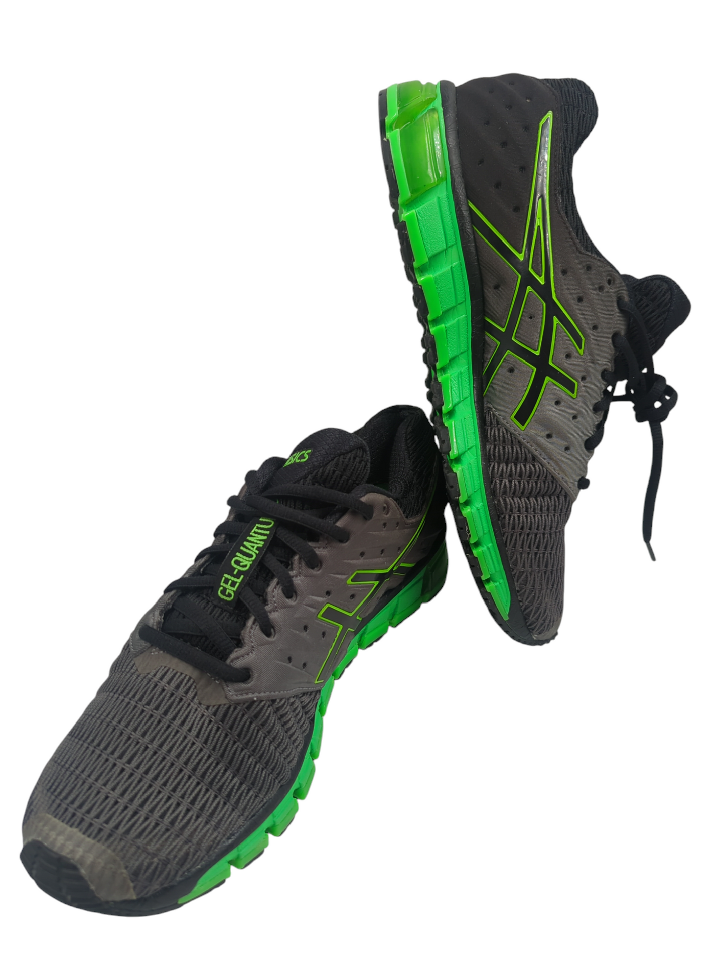 Asics Quantum Gel Running Gris / Verde No 27