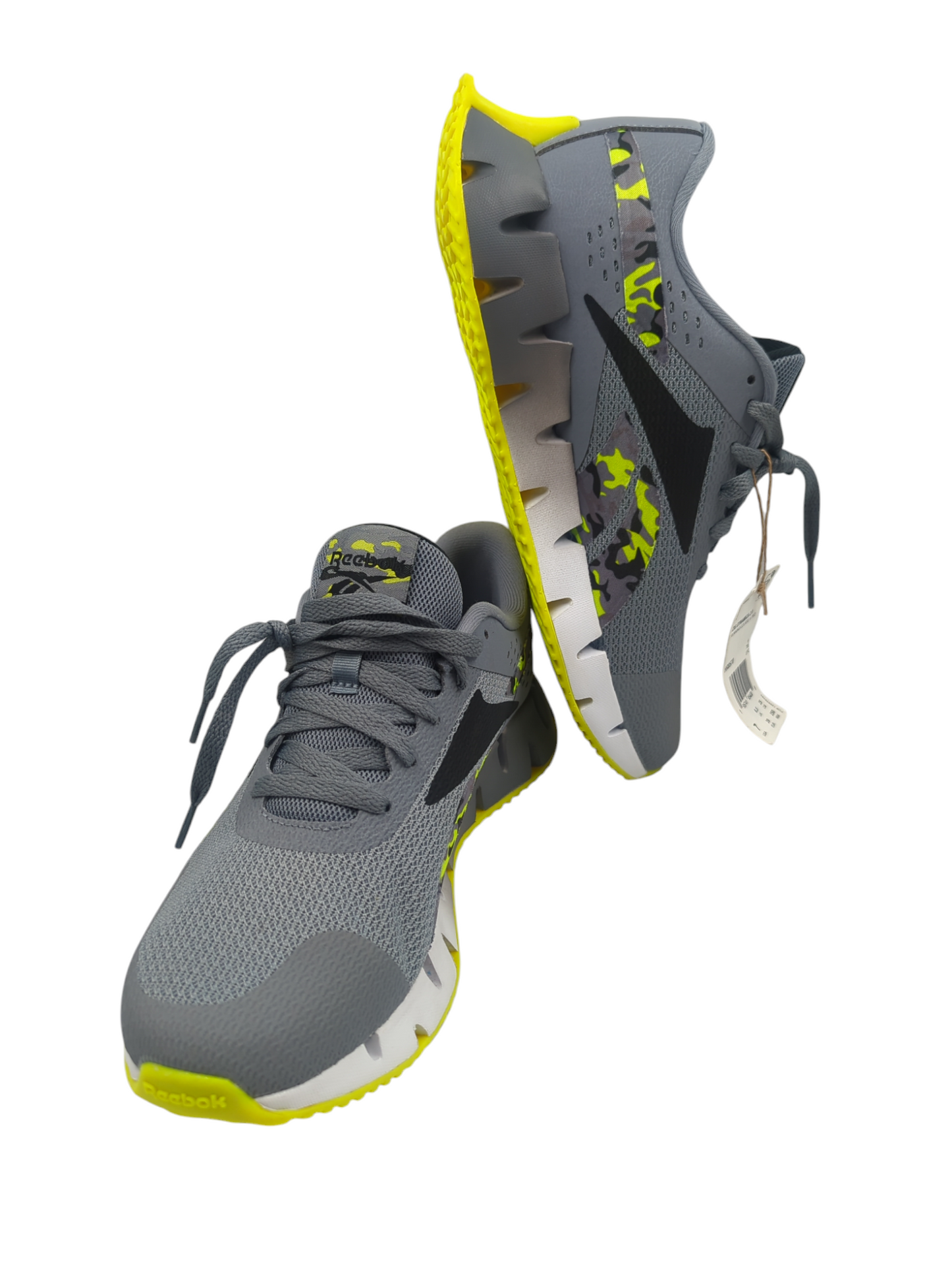 Reebok Zig Dynamica 2.0 Running Training Gris / Verde No 25