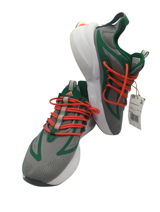 Adidas Alphaboost V1Running Verde / Gris No 25.5
