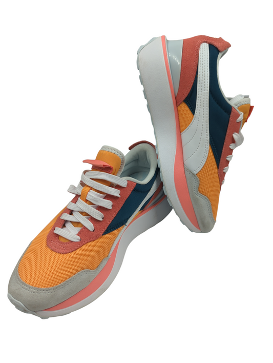 Puma Cruise Rider Training / Running Naranja / Azul / Gris No 23.5