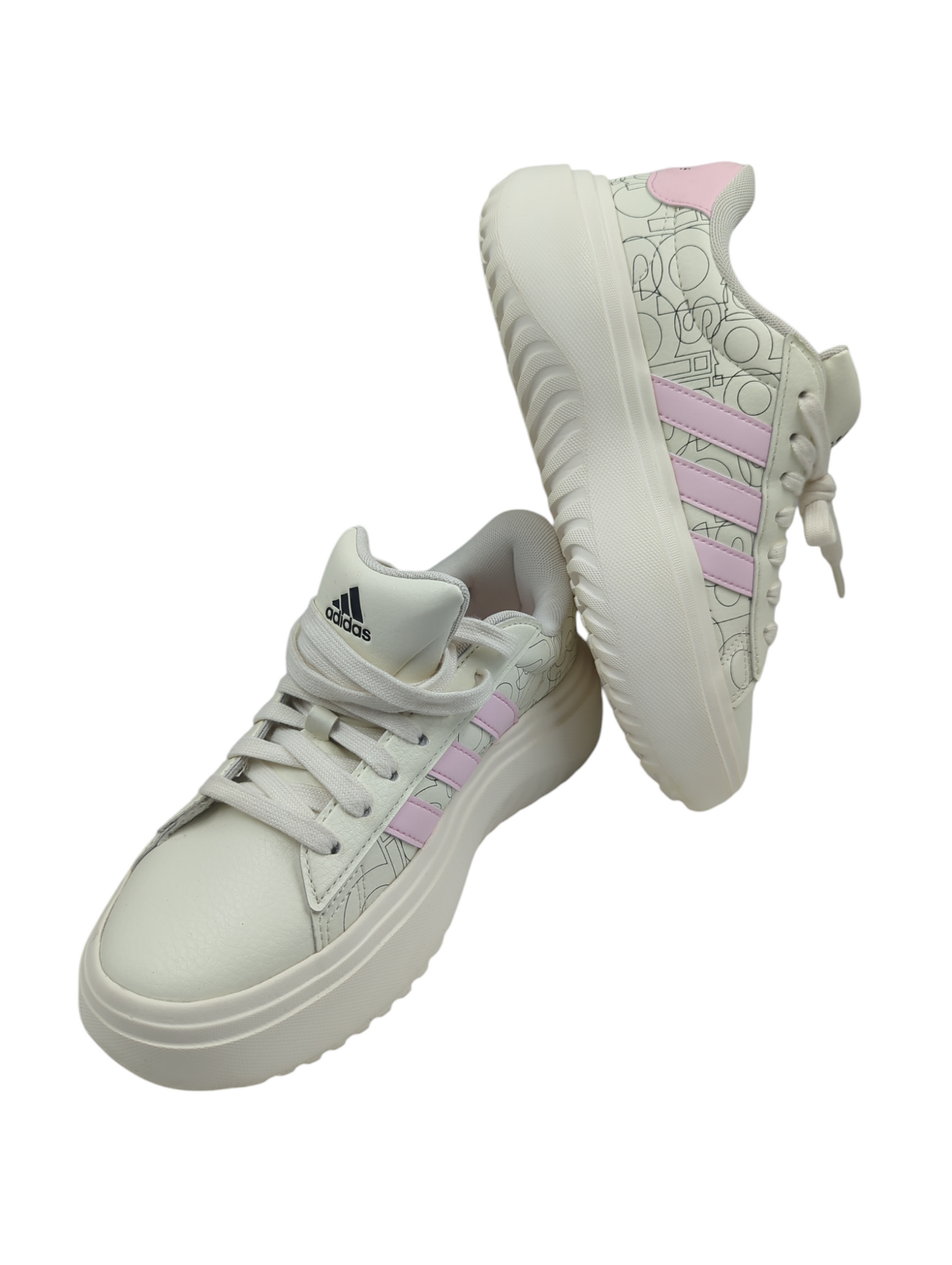 Adidas Grand Court Casual Beige / Rosa No 23.5