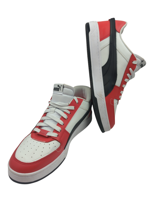 Puma Caven Pro Piel Casual Rojo / Blanco / Negro No 28