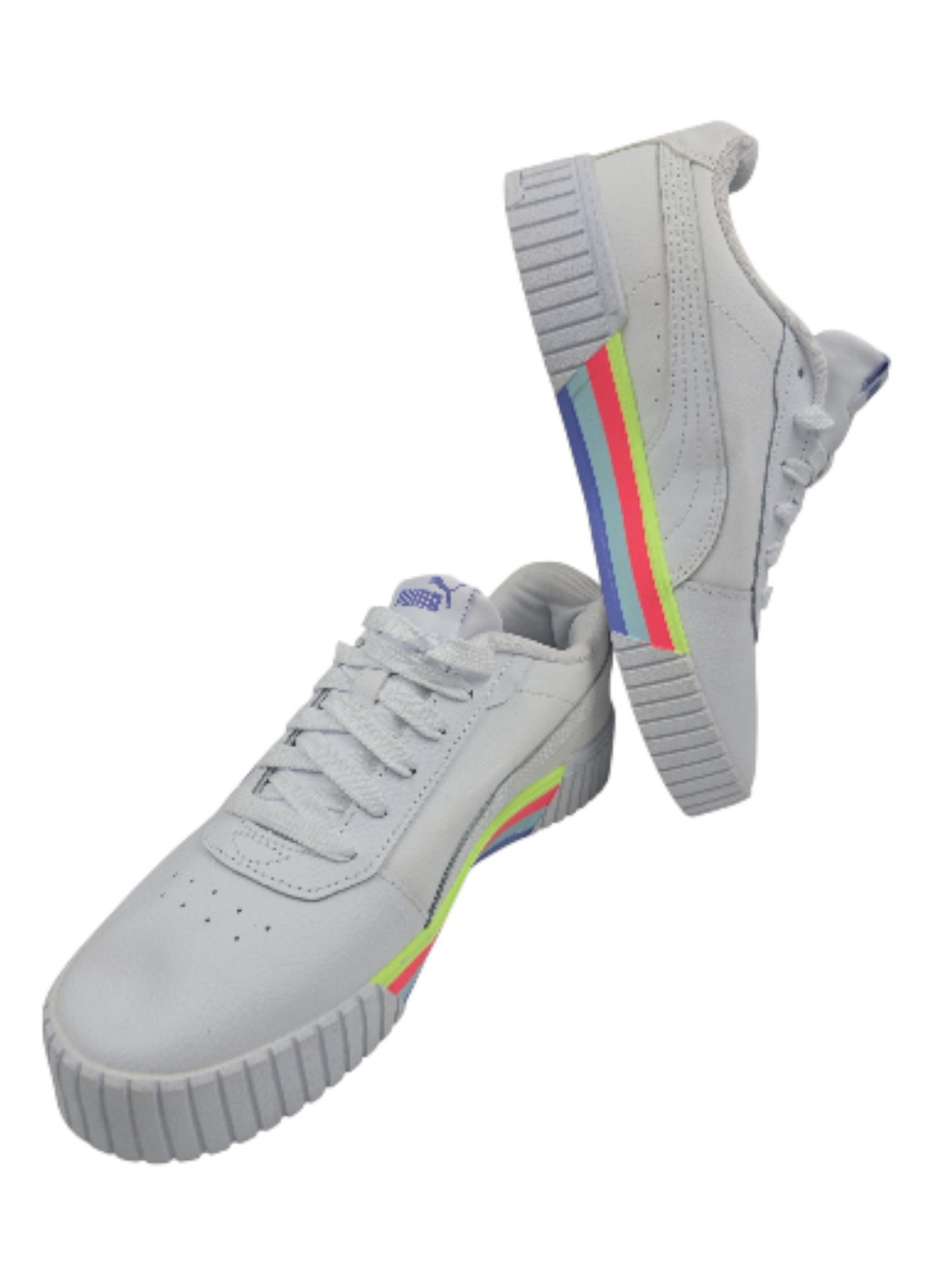 Puma Carina 2.0 Stripes Colors Casual Blanco No 24
