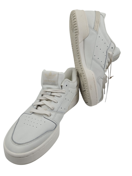 Adidas Team Court 2 Basketball Low Retro Piel Blanco No 27