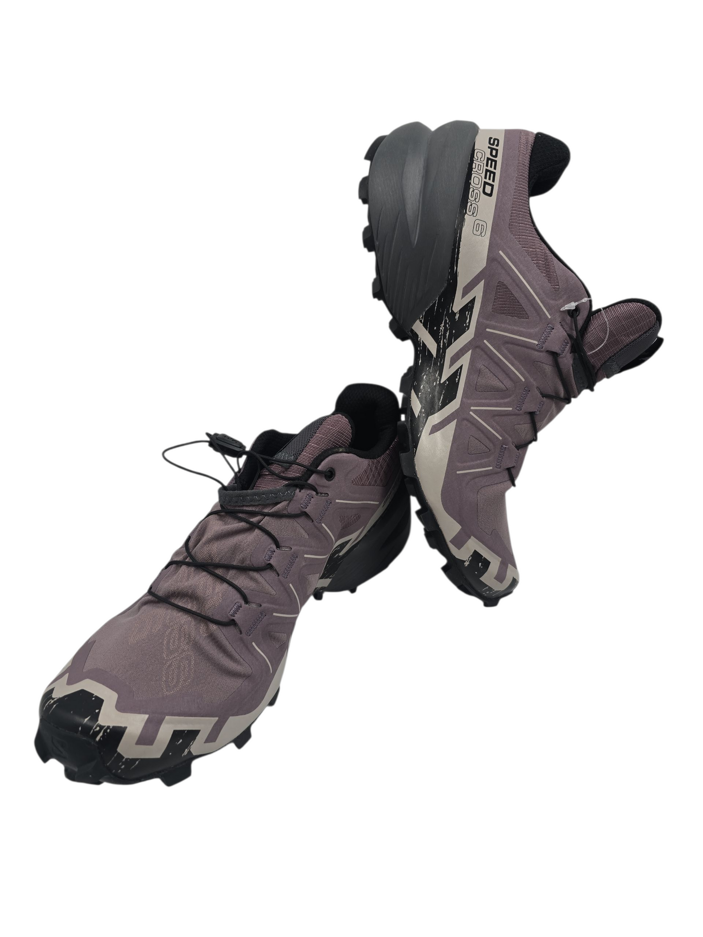 Salomon Speed Cross 6 Running Trail Pro Senderismo Morado / Negro No 25