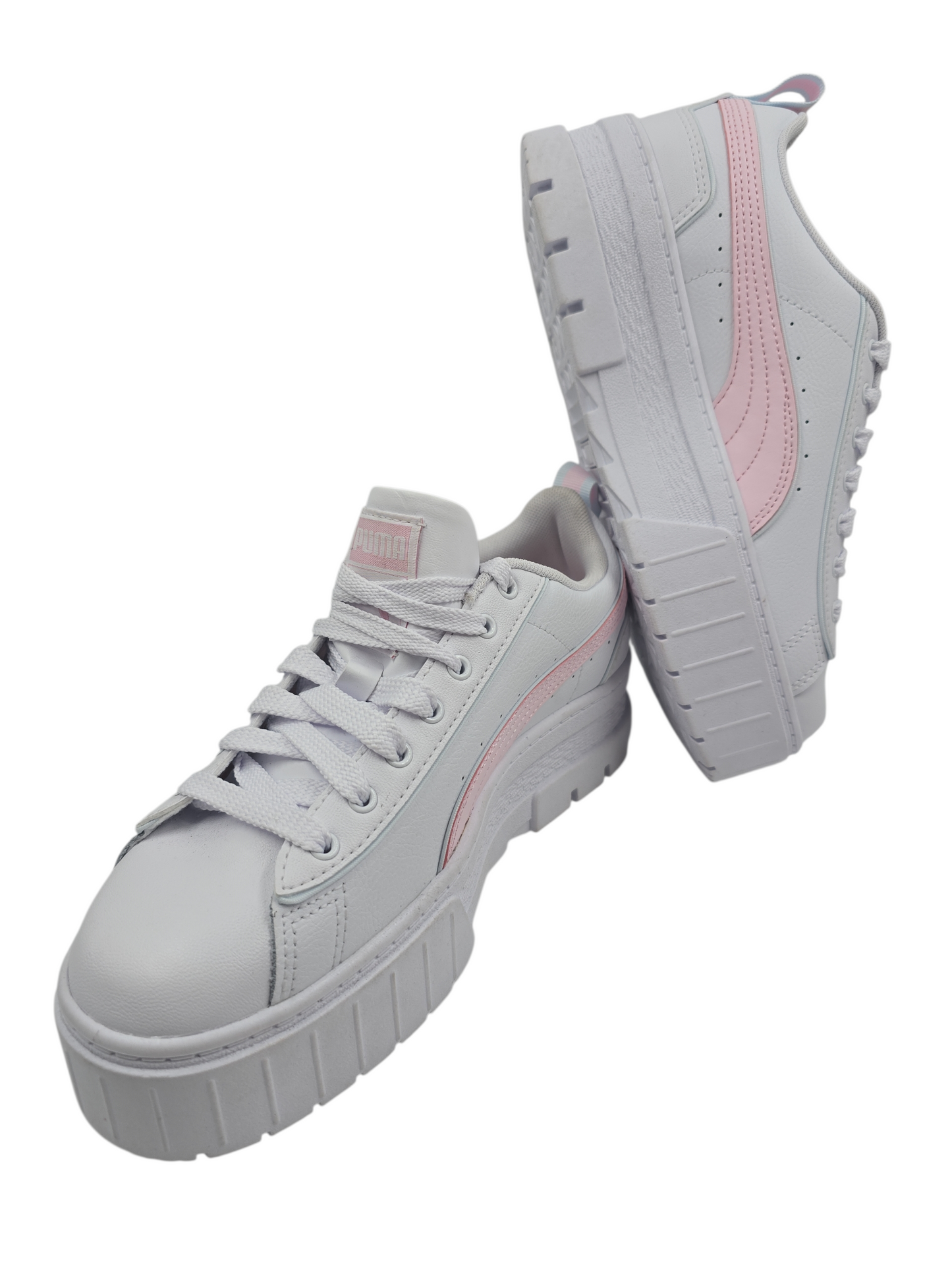 Puma Mayze Casual Plataforma Blanco / Rosa No 24.5