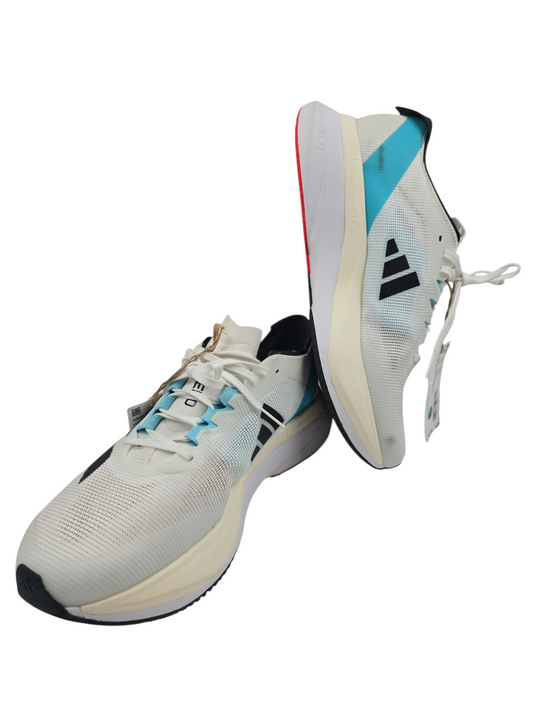Adidas Adizero Boston 12 Running Pro Fibra Carbono Blanco / Azul No 27