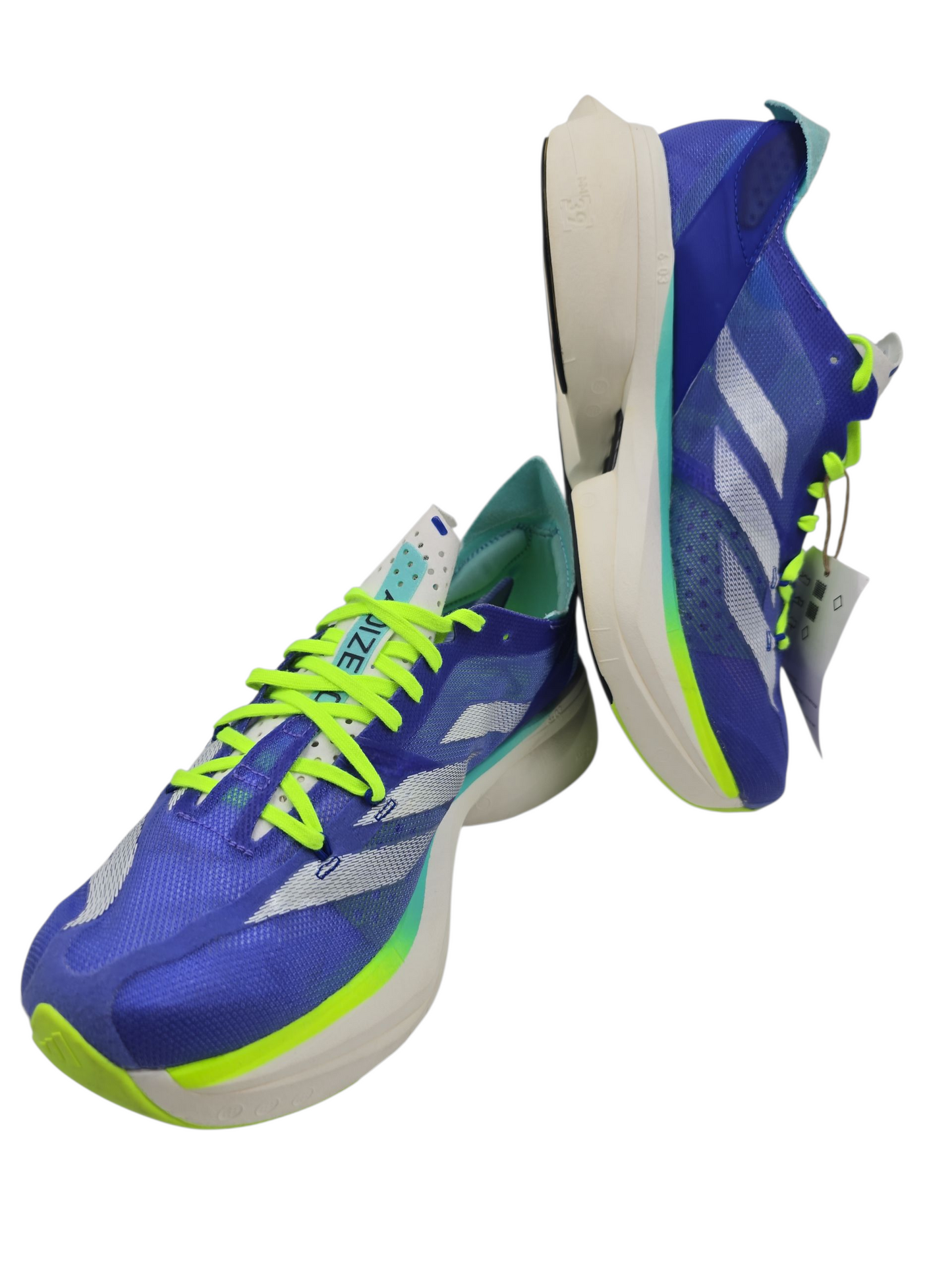 Adidas Adios Pro 3 Running Pro Fibra Carbono Azul / Verde No 25