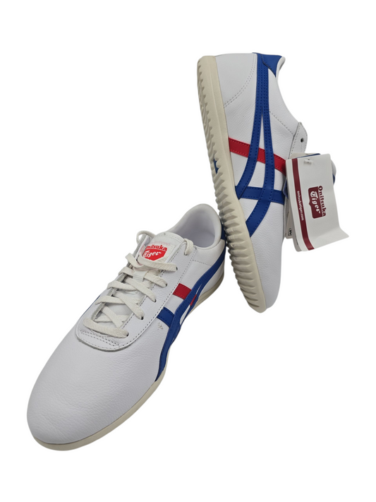 Asics Onitsuka Tiger Casual Retro Piel Blanco / Azul / Rojo No 24.5