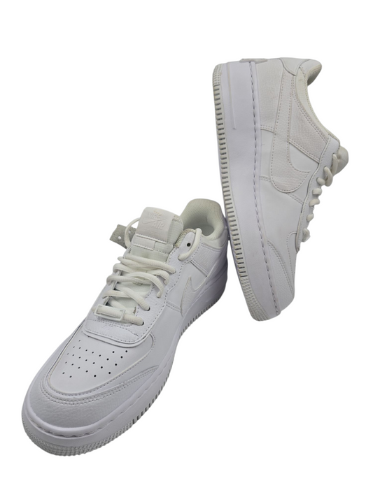 Nike Air Force Edición Especial Plataforma Casual Piel Blanco No 27