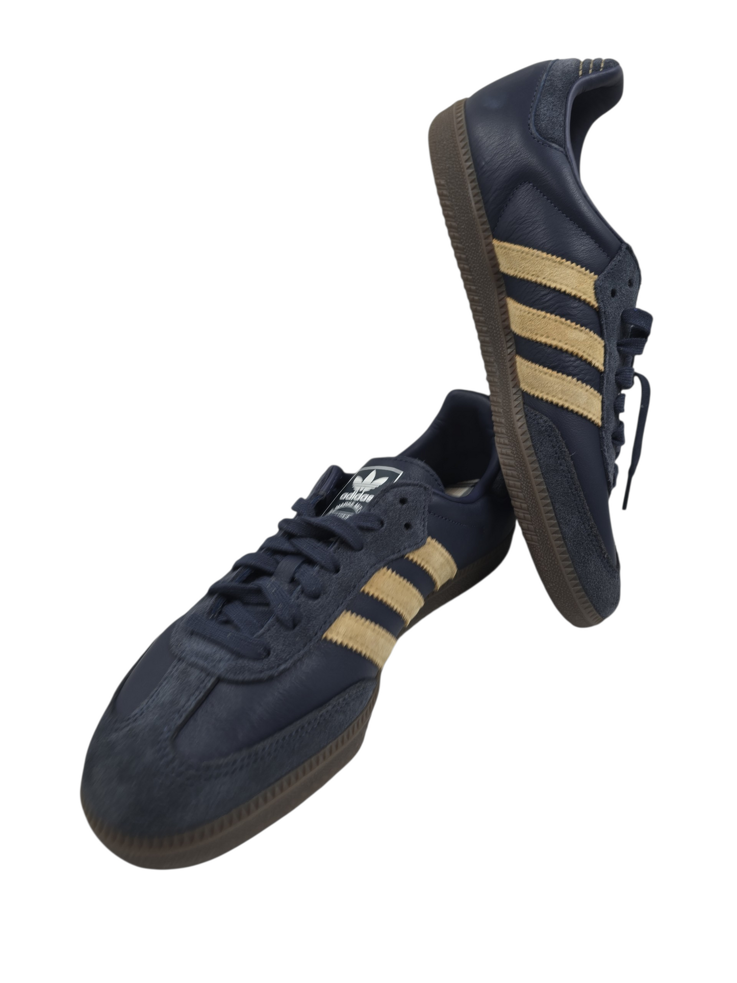 Adidas Samba Piel Casual Azul / Cafe No 27.5
