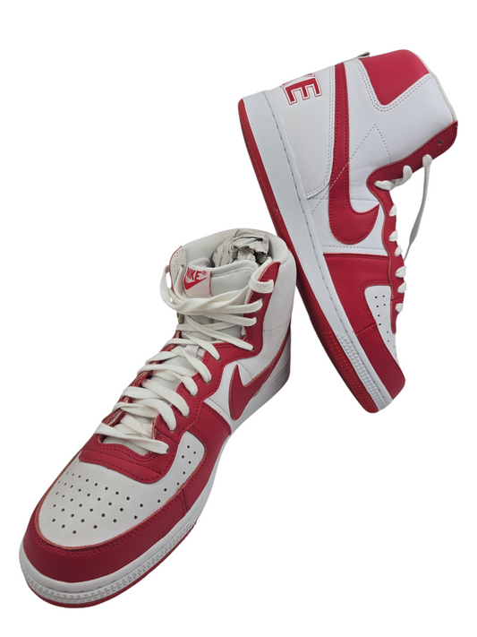 Nike Terminator High Top Casual Retro Rojo / Blanco No 28.5