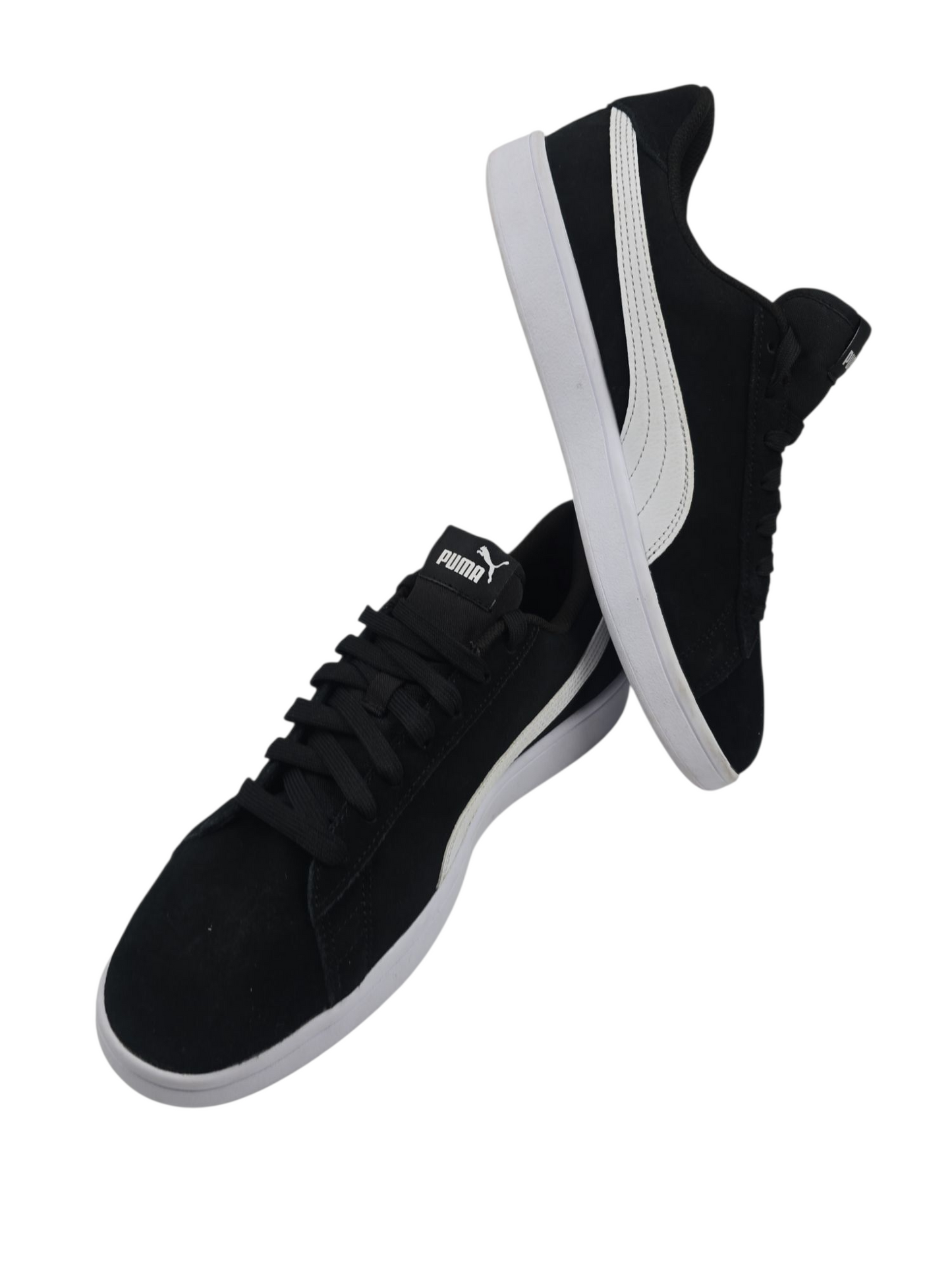 Puma Smash Wade Casual Gamusa Negro / Blanco No 28