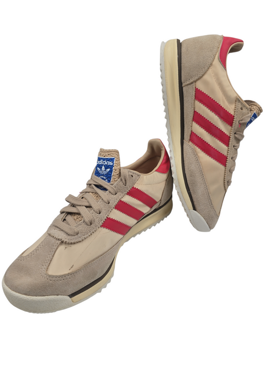 Adidas SL 72 RS Casual Spot Retro Suede Cafe / Rojo No 25.5