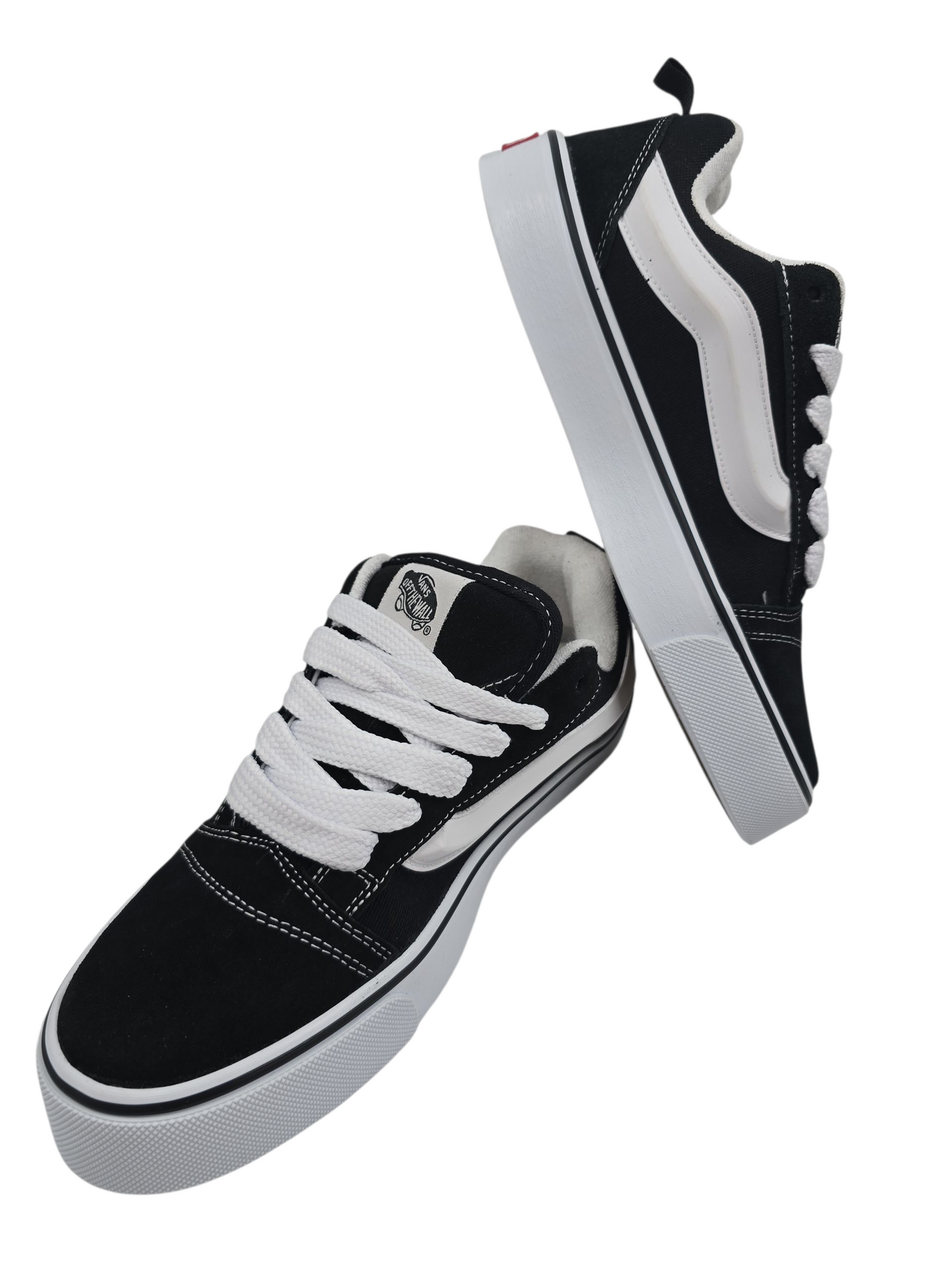 Vans Knu Skool Chunky Low Negro / Blanco No 26