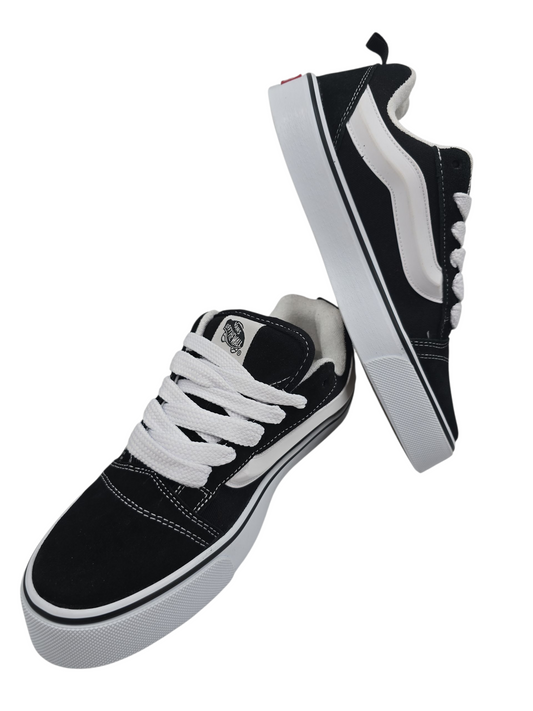 Vans Knu Skool Chunky Low Negro / Blanco No 26