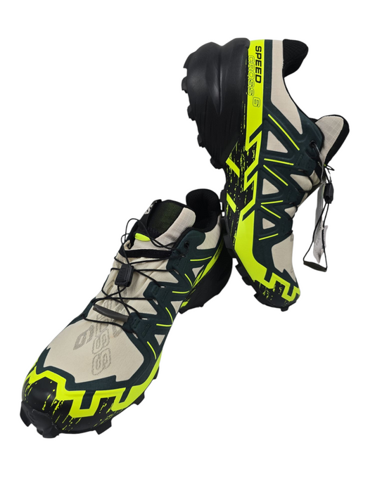 Salomon Speed Cross 6 Trail Running Pro Verde / Negro No 26.5
