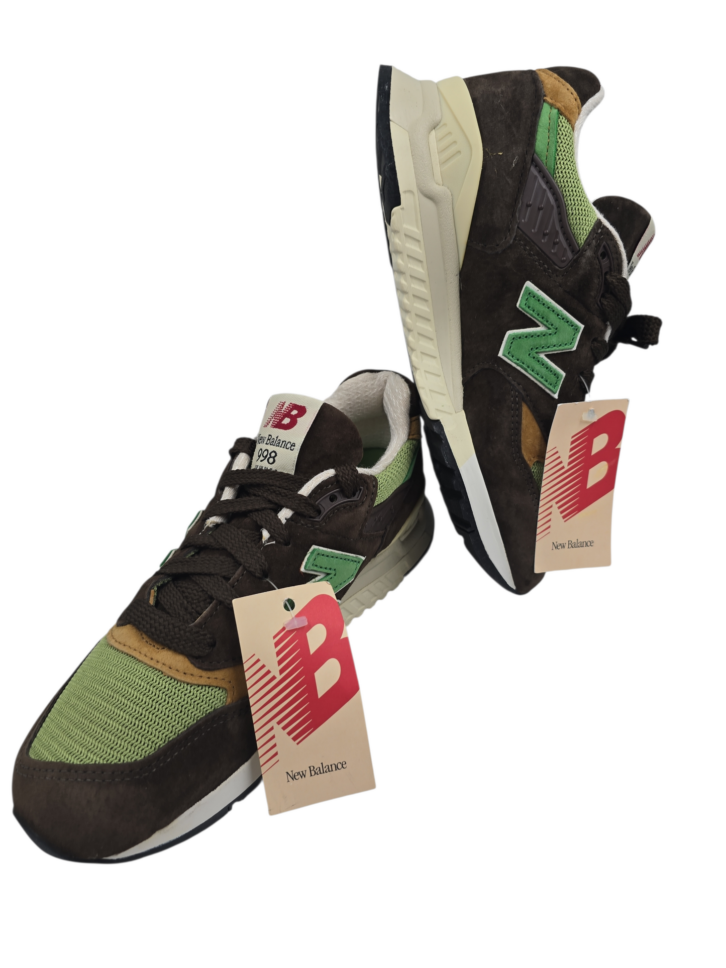 New Balance 998 Casual Training Cafe / Verde No 24.5