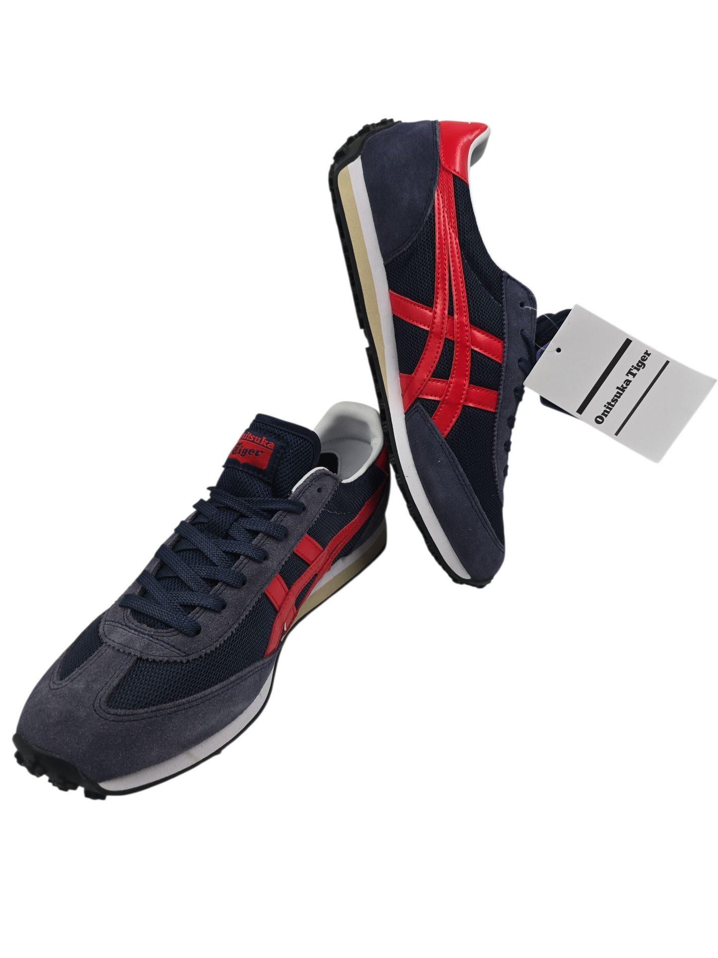Asics Onitsuka Tiger Casual Sport Retro Azul / Rojo No 28