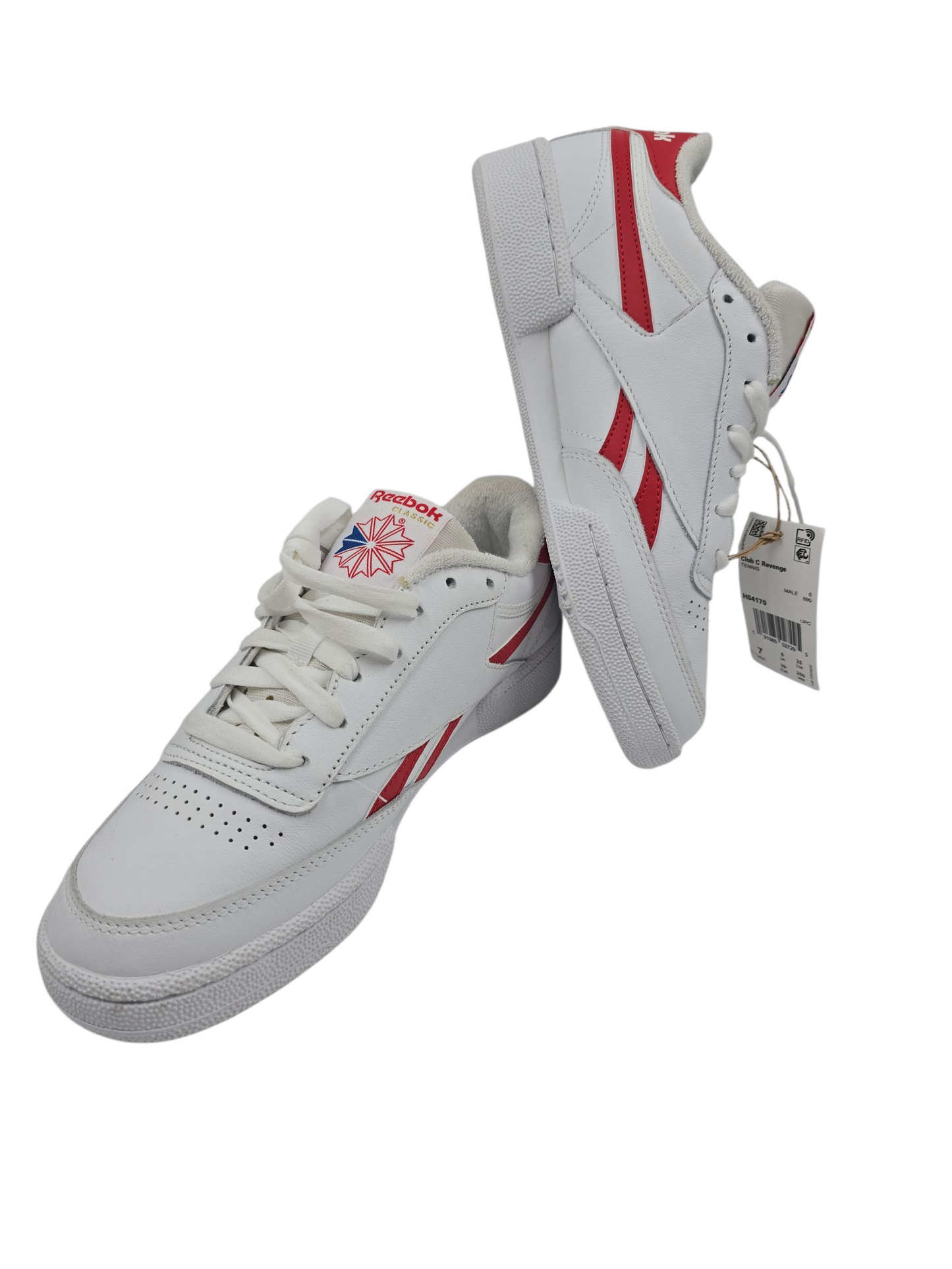 Reebok Club C Revenge Casual Retro Blanco / Rojo No 25