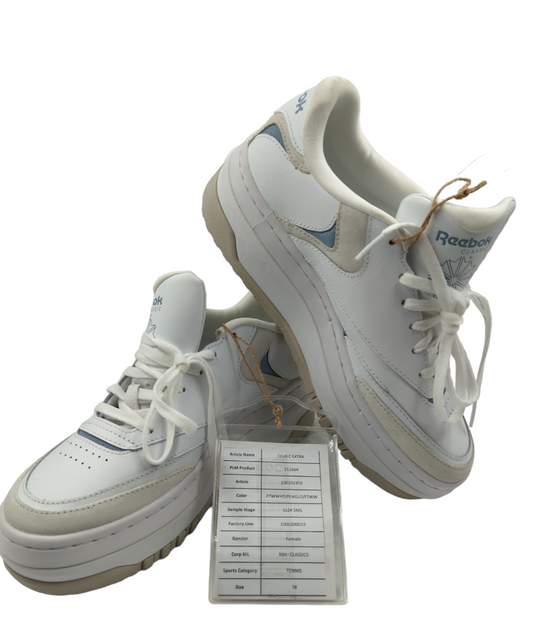 Reebok Club C Casual Plataforma Blanco / Azul No 24