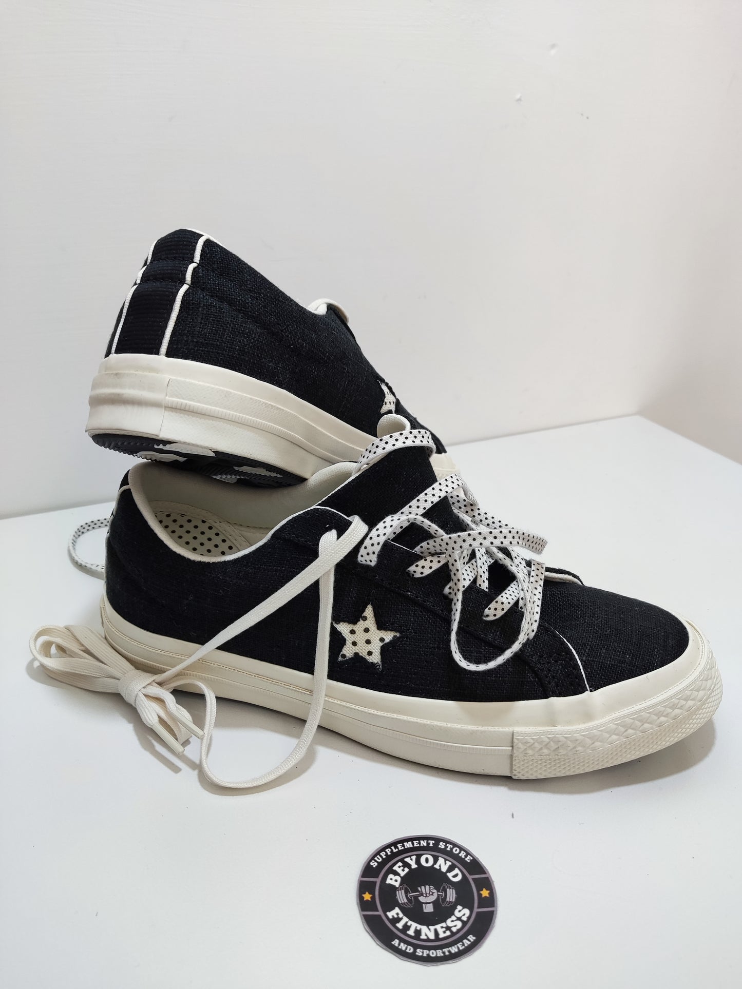 Converse Choclo Negro Blanco No 23.5