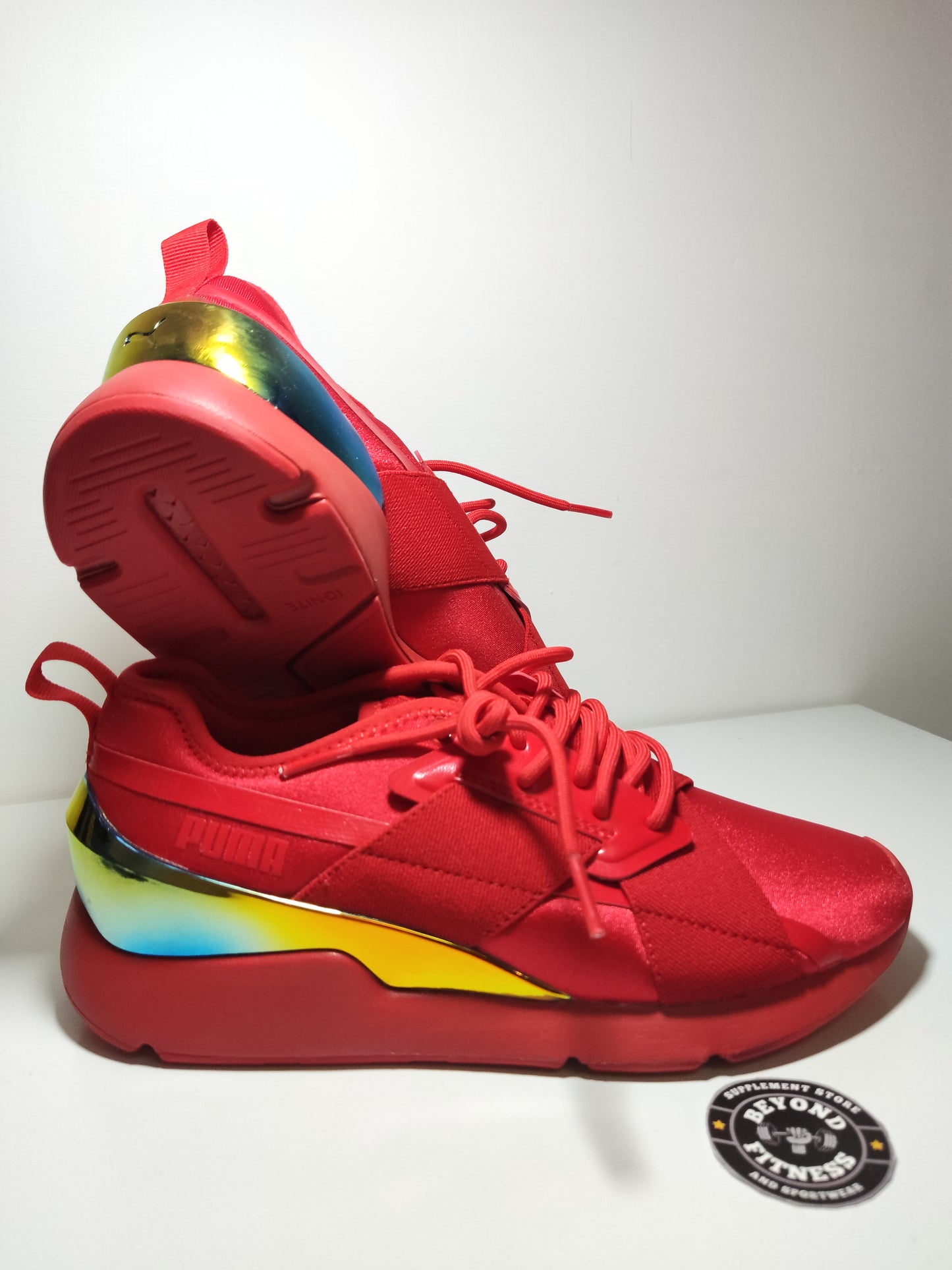 Puma Muse Iridicent Rojo No 23.5