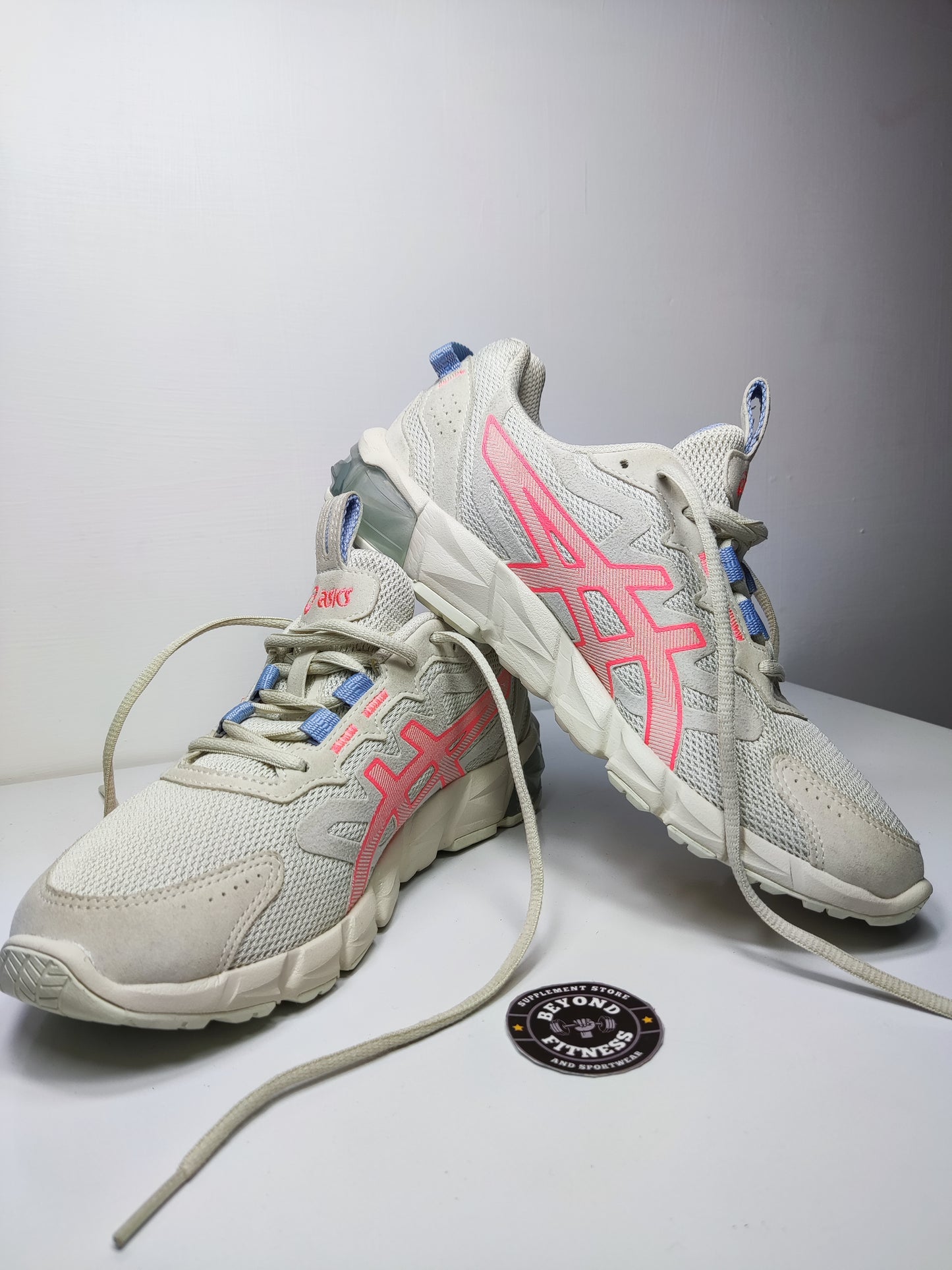 Asics Gel Quatum 90 Crema Rosa No 24