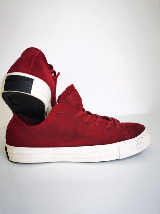 Converse Suede Chocle Rojo No 25.5