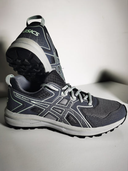 Asics Trail Scout Gris / Turquesa No 23.5