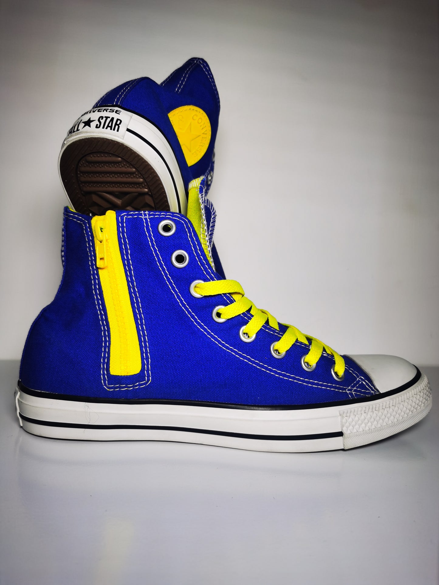 Converse Bota Cierre  Azul / Amarillo No 27