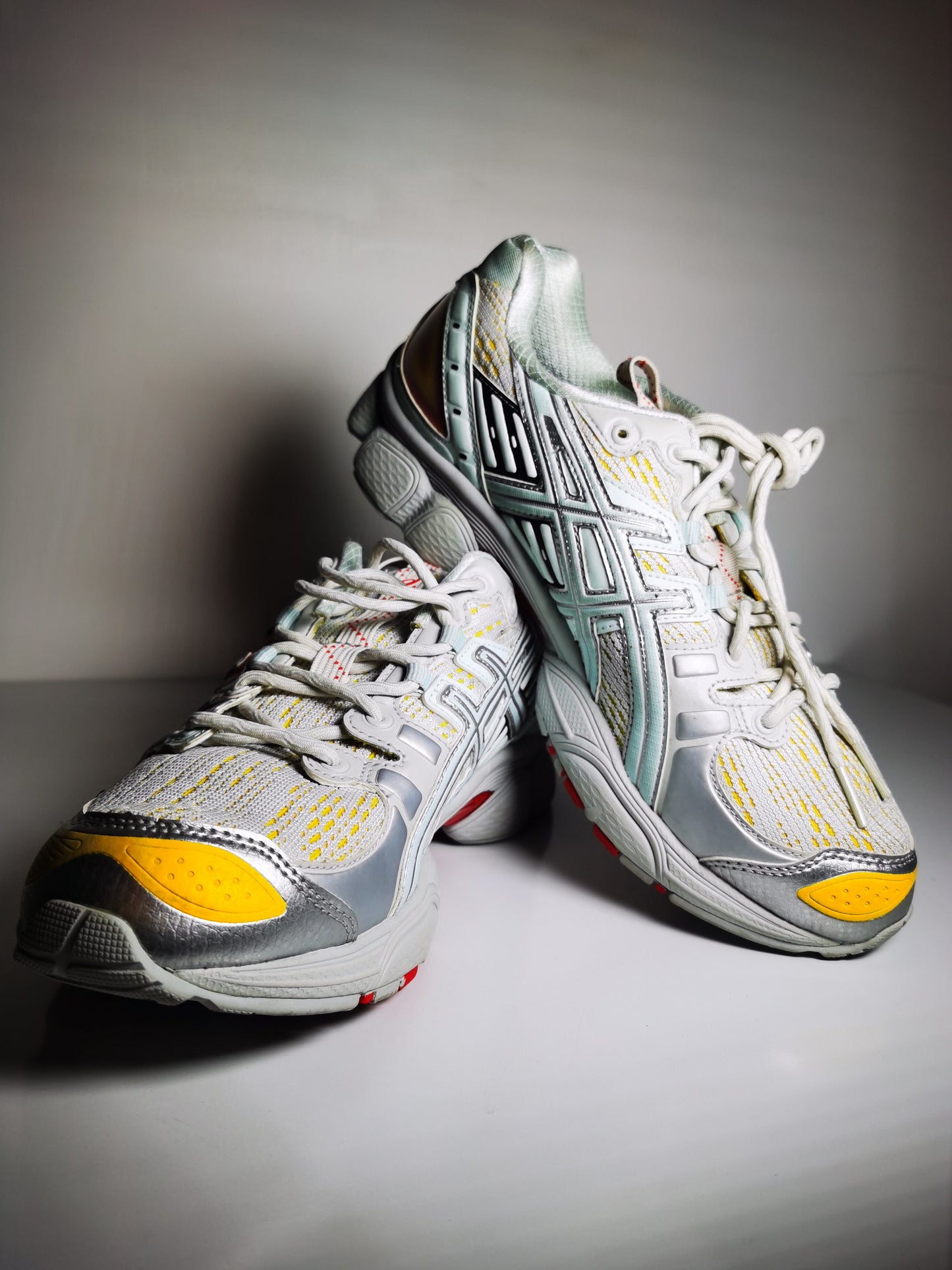 Asics Gel Nimbus 9 Retro Gris / Azul No 27