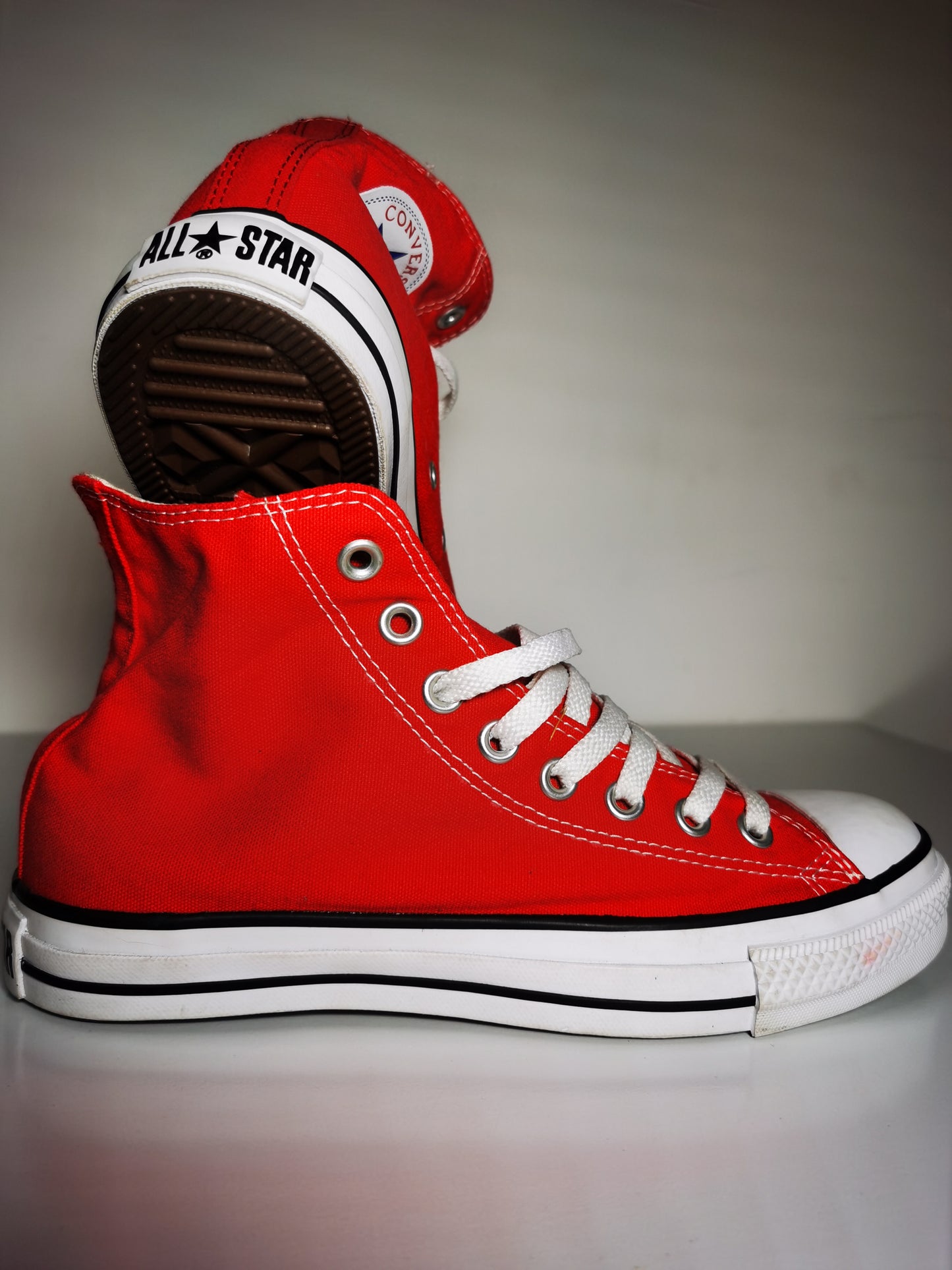 Converse Bota Clasico Rojo No 25.5