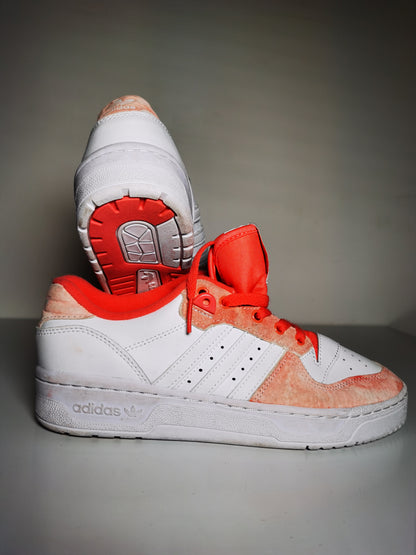 Adidas Rivalry Low Blanco / Rosa No 24.5