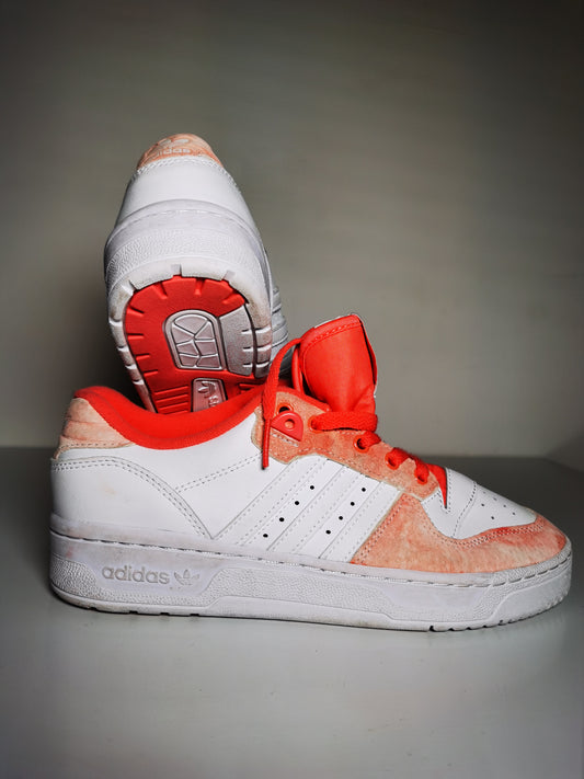 Adidas Rivalry Low Blanco / Rosa No 24.5