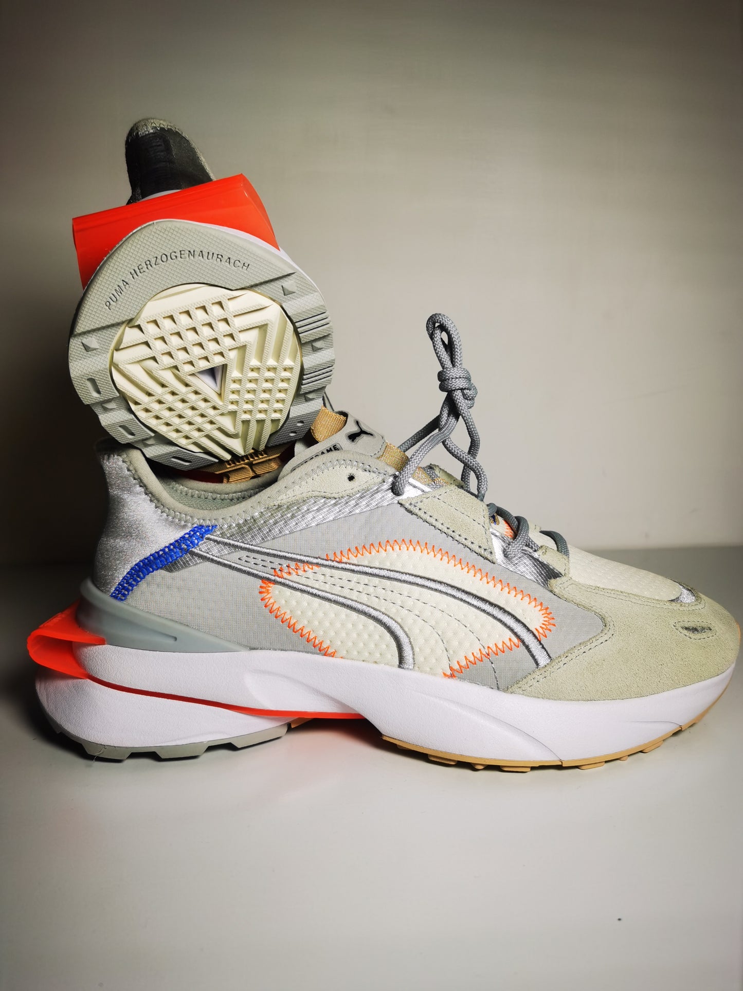 Puma PwrFrame Gris / Naranja No 26