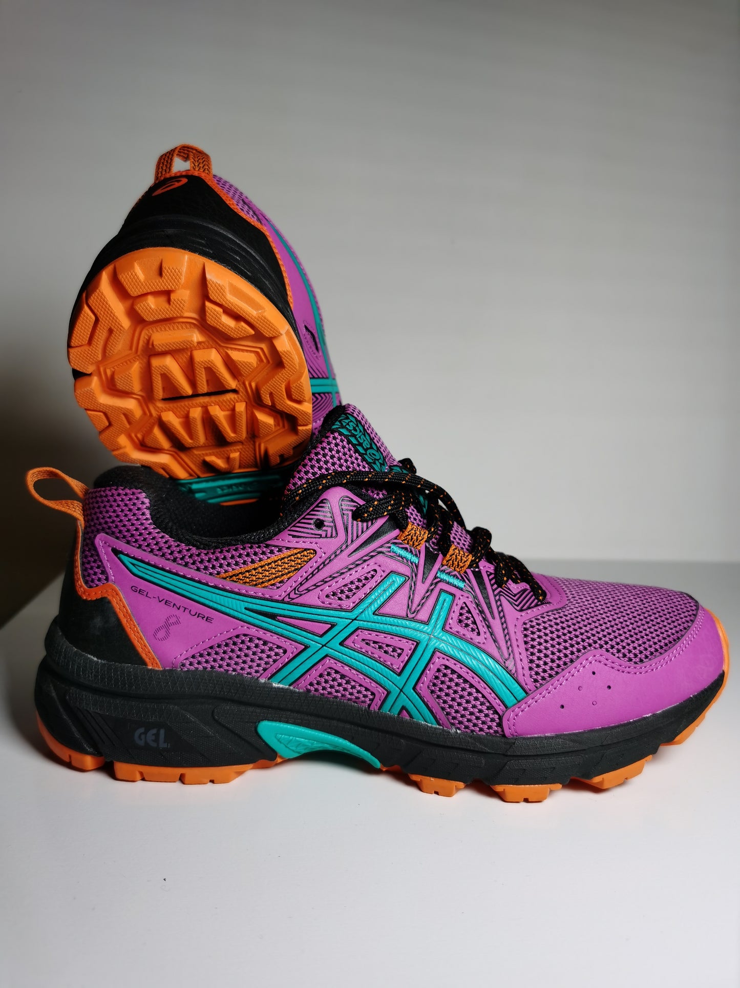 Asics Gel Venture 8 Morado / Naranja / No 24.5