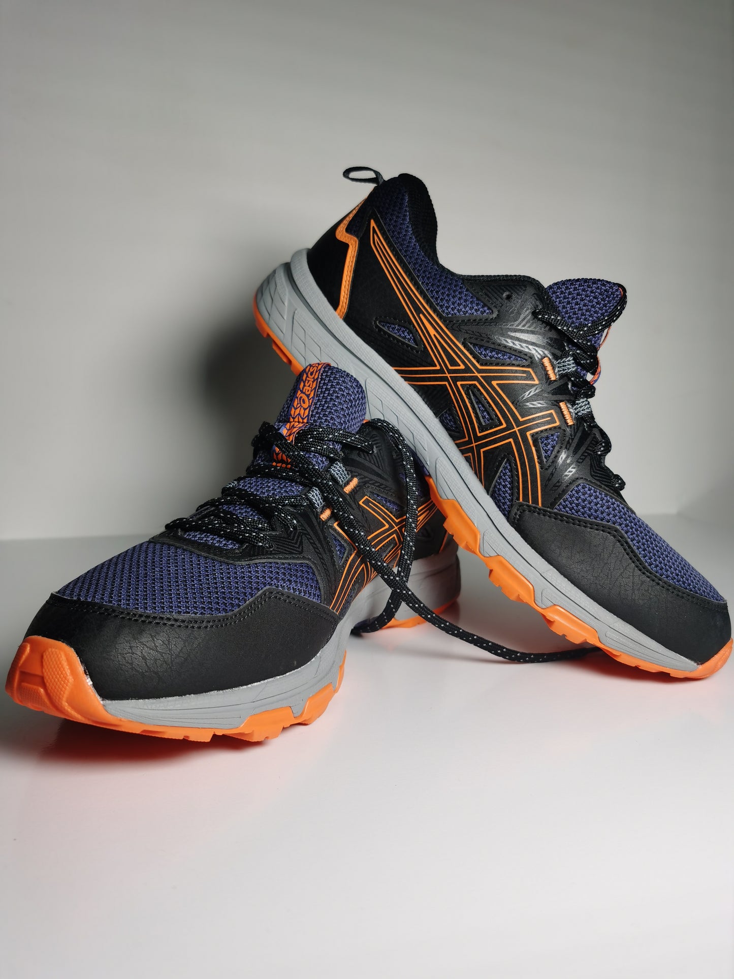 Asics Gel Venture 8 Naranja / Marino No 26.5